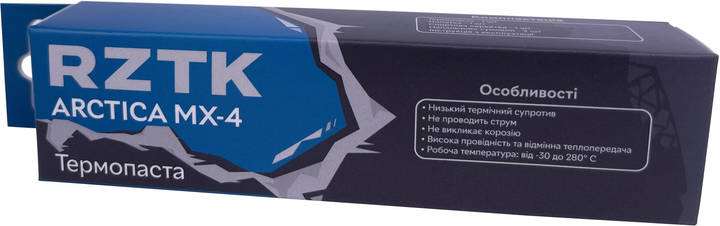 Термопаста RZTK Arctica MX-4 зі шпателем 4 г - зображення 5