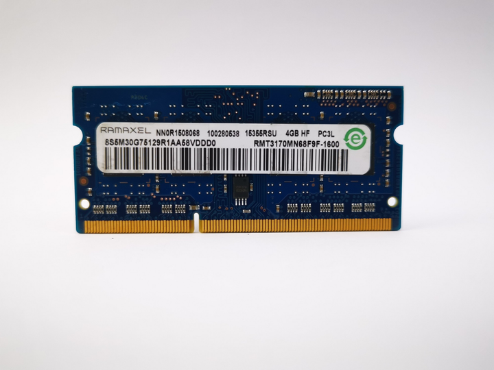 Оперативная память для ноутбука SODIMM Ramaxel DDR3L 4Gb 1600MHz PC3L ...