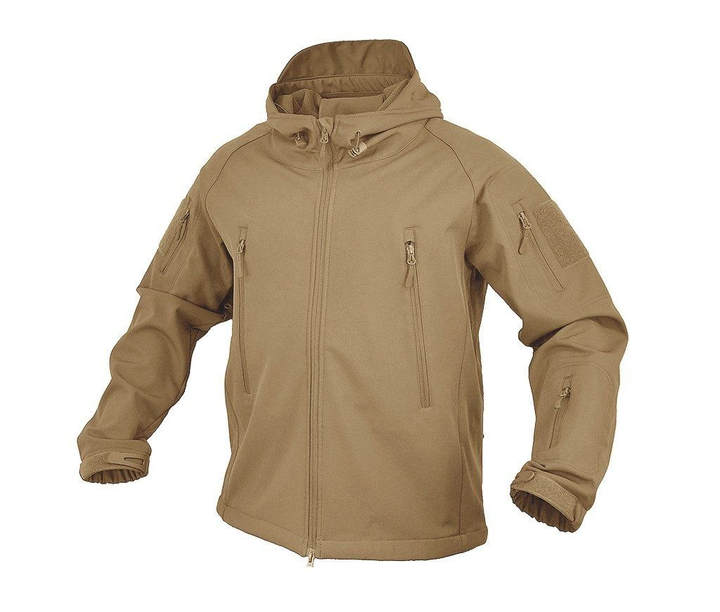 Тактична чоловіча куртка Куртка Texar Softshell, койот L - зображення 2