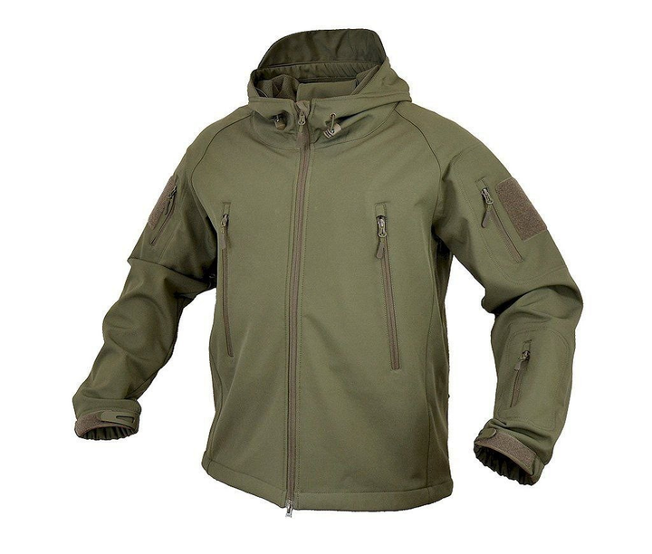 Тактична чоловіча куртка Куртка Texar Softshell , Олива XL - зображення 1