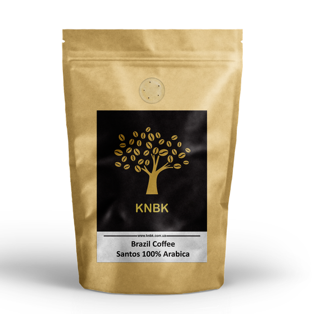 Арабика Бразилия Сантос (Arabica Brazil Santos) 500г. Свежеобжаренный кофе - Фото 1 Арабика Бразилия Сантос (Arabica Brazil Santos) 500г. Свежеобжаренный кофе - изображение 1