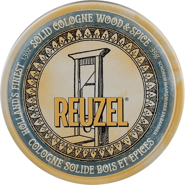 Твердый одеколон после бритья - Reuzel Wood & Spice Solid Cologne Balm 35g (771346-37591) - Фото 1 Твердый одеколон после бритья - Reuzel Wood & Spice Solid Cologne Balm 35g (771346-37591) - изображение 1