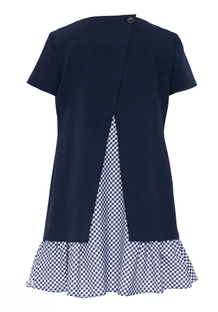 Платье школьное для девочки SLY 204/S/19 синее 134 - изображение 2