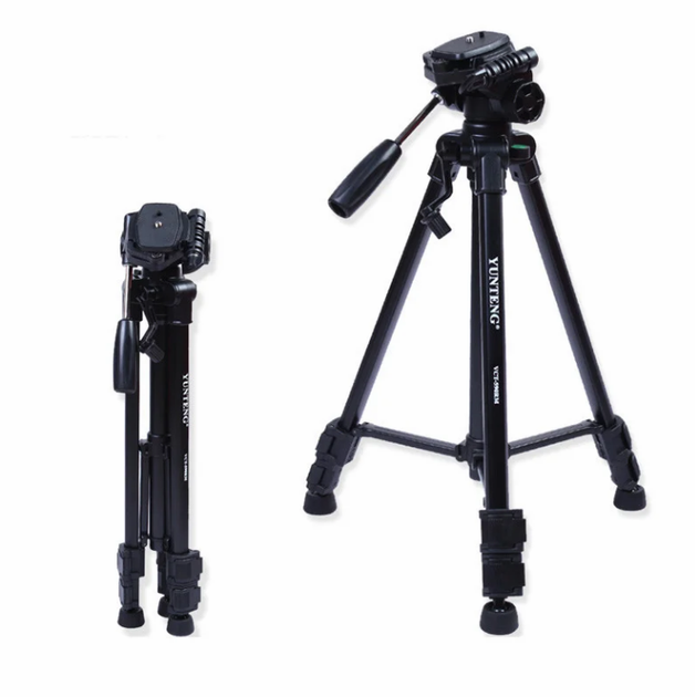 Штатив трипод с пультом профессиональный для камеры и телефона Yunteng Tripod YF-3388 - Фото 4 Штатив трипод с пультом профессиональный для камеры и телефона Yunteng Tripod YF-3388 - изображение 4