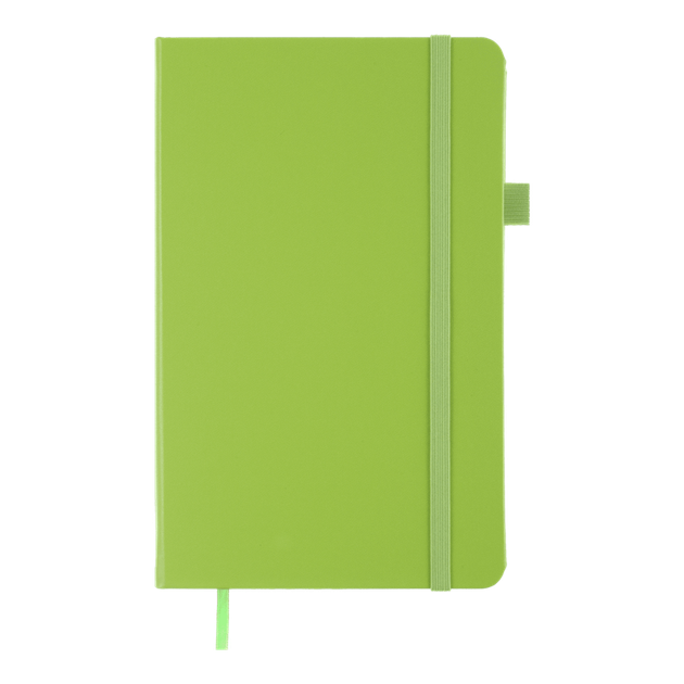 Книга записна Buromax Etalon 125х195мм 96 аркушів у лінію обкладинка зі штучної шкіри салатовий (BM.291260-15) - зображення 2