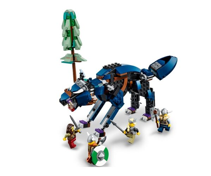 Конструктор LEGO Creator Корабель вікінгів та Мідгардський