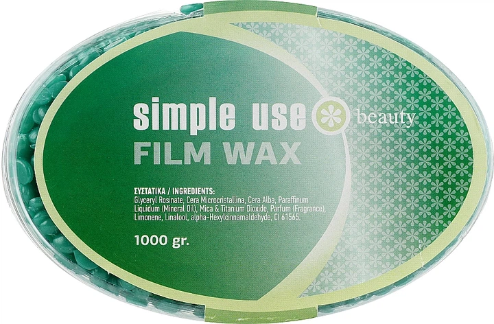 Віск для депіляції плівковий в гранулах "Алое віра" - Simple Use Beauty Film Wax 100g (1004942-46778) - Фото 3 Віск для депіляції плівковий в гранулах "Алое віра" - Simple Use Beauty Film Wax 100g (1004942-46778) - зображення 3
