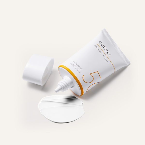 Крем MISSHA All Around Safe Block Cotton Sun SPF50+ PA++++ солнцезащитный с бархатным финишем, 50 мл - изображение 2
