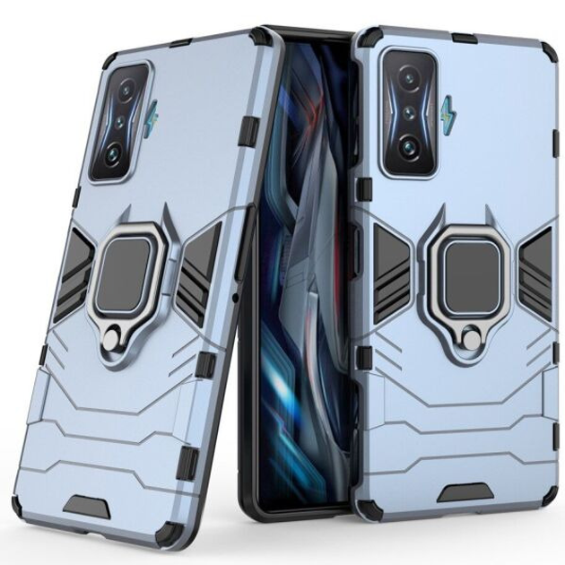 Защитный чехол Deexe Hybrid Case для Xiaomi Poco F4 GT - Blue – фото ...