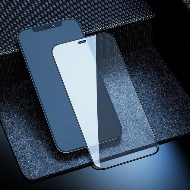 Захисне скло для iPhone12 mini 5.4" Hoco A19 Shatterproof Edge HD tempered film - зображення 7