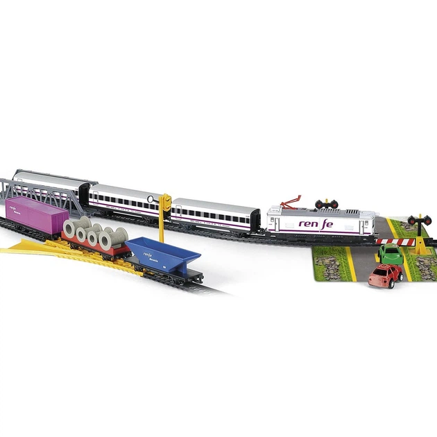Скоростной поезд Pequetren Renfe Train длина пути 550 см Товарно