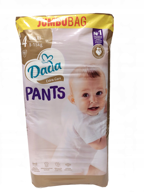 Підгузки-трусики DADA Jumbo Bag в асортименті Admar 4 Jumbo 66шт ...