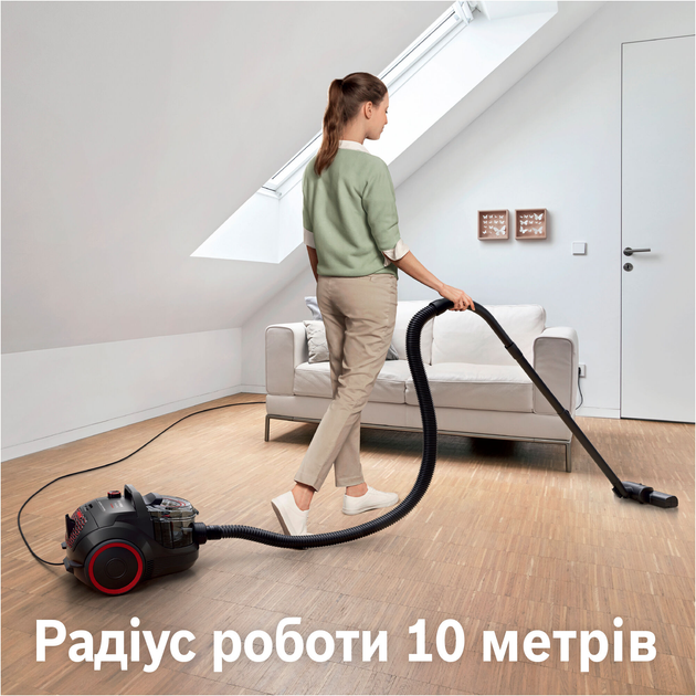 Пилосос без мішка BOSCH BGS21POW2 - зображення 5