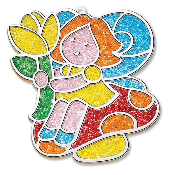 Набор для витража из бисера 4M Фея (KID_00-03614) 28 x 18 x 2 см - изображение 7
