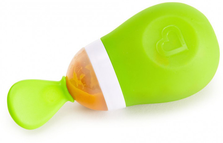 Squeeze Baby Food Dispensing Spoon Green 12398 MUNCHKIN