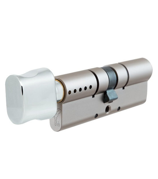 Циліндр MUL-T-LOCK INTERACTIVE + 81 мм (31х50Т) ключ-тумблер Хром - зображення 2