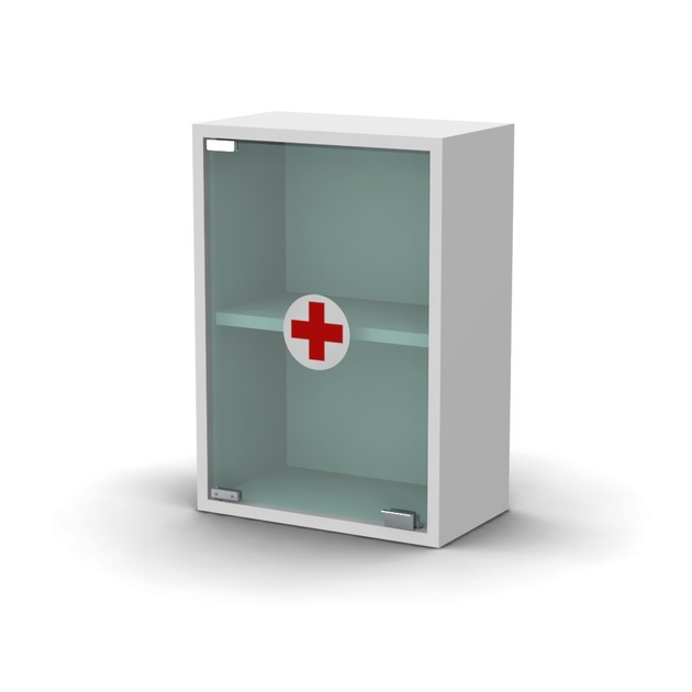 Шкаф аптечка навесная медицинская ШМн ОМЕГА - изображение 1