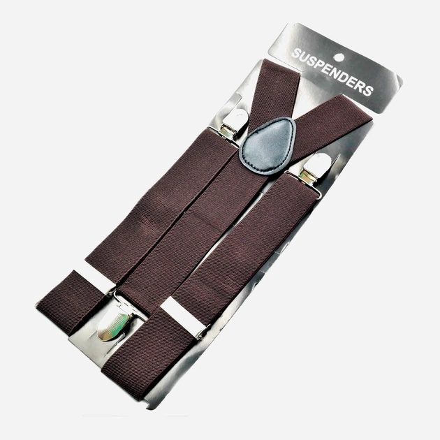 Подтяжки Weatro 0029Y-new Коричневые (1204295163) - Фото 1 Подтяжки Weatro 0029Y-new Коричневые (1204295163) - изображение 1