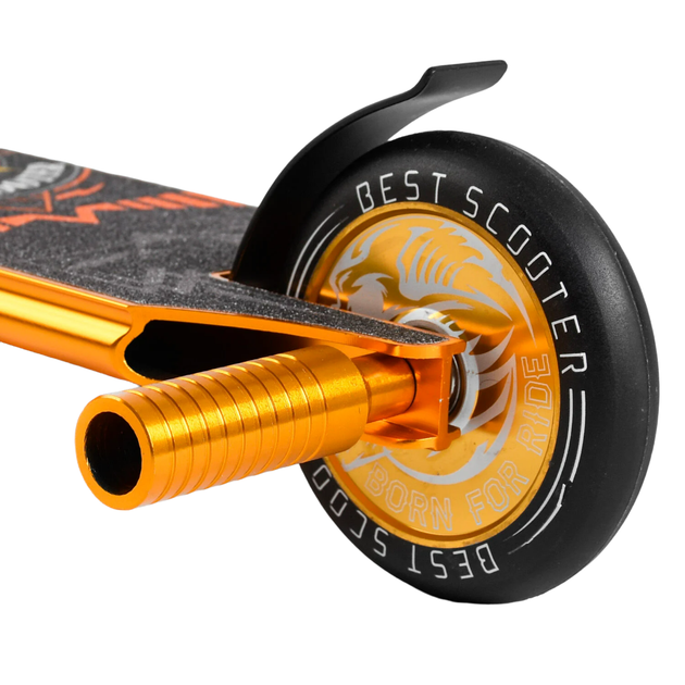 Трюковый самокат Best Scooter 23015 Золотой - изображение 6