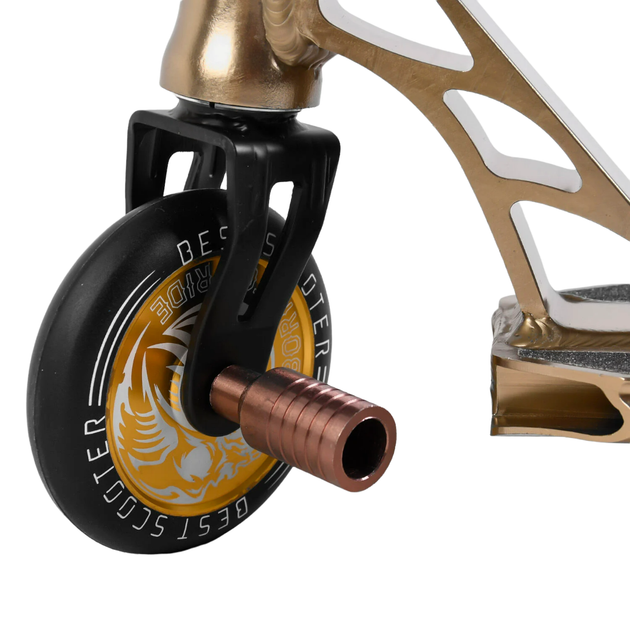 Трюковый самокат Best Scooter 26781 Коричневый - Фото 6 Трюковый самокат Best Scooter 26781 Коричневый - изображение 6