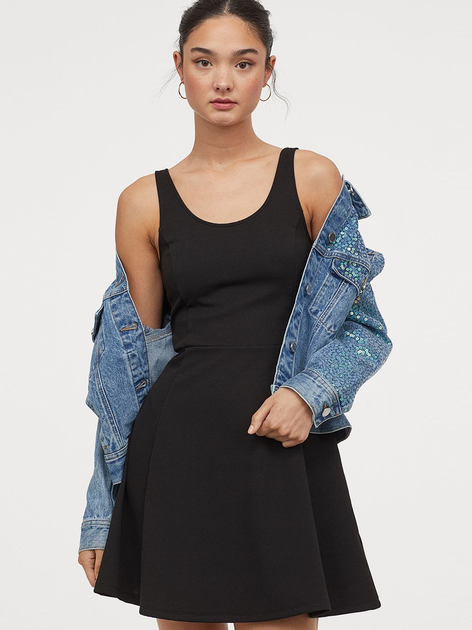 Акція на Сарафан жіночий H&M 0681180-03 34 Чорний від Rozetka
