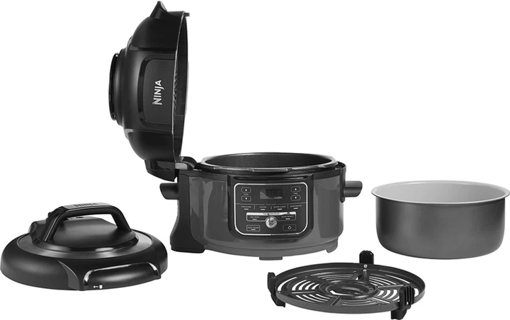Мультиварка-скороварка NINJA Foodi Mini 6-in-1 Multi-Cooker 4.7L OP100EU - Фото 5 Мультиварка-скороварка NINJA Foodi Mini 6-in-1 Multi-Cooker 4.7L OP100EU - зображення 5