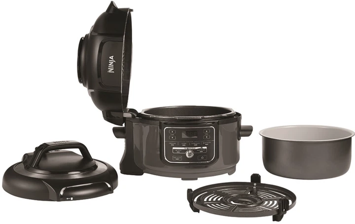 Мультиварка-скороварка NINJA Foodi Mini 6-in-1 Multi-Cooker 4.7L OP100EU - Фото 7 Мультиварка-скороварка NINJA Foodi Mini 6-in-1 Multi-Cooker 4.7L OP100EU - зображення 7