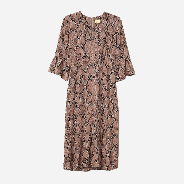 Сукня міді жіноча H&M 0661811-01 32 Коричнева від Rozetka на платформі USKIDKA Акція на Сукня міді жіноча H&M 0661811-01 32 Коричнева від Rozetka