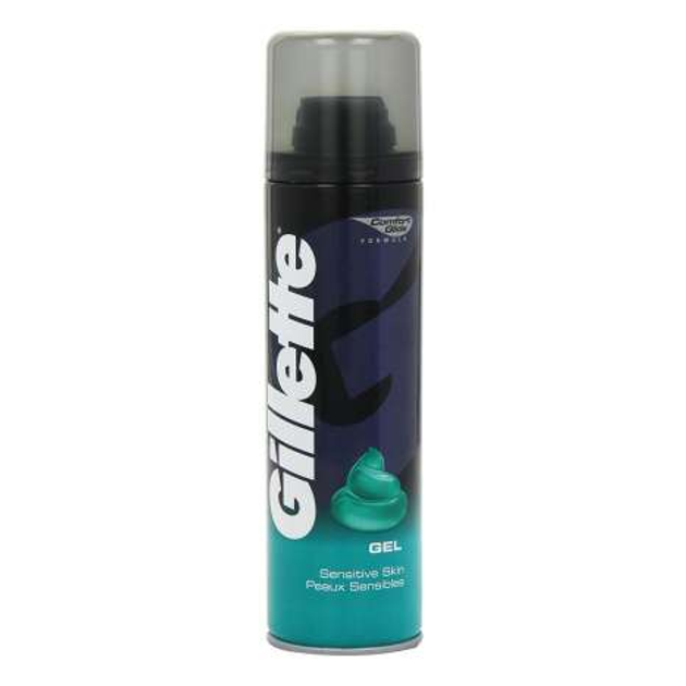 Гель для бритья Gillette Sensitive gel 200мл 6шт/уп от продавца ...