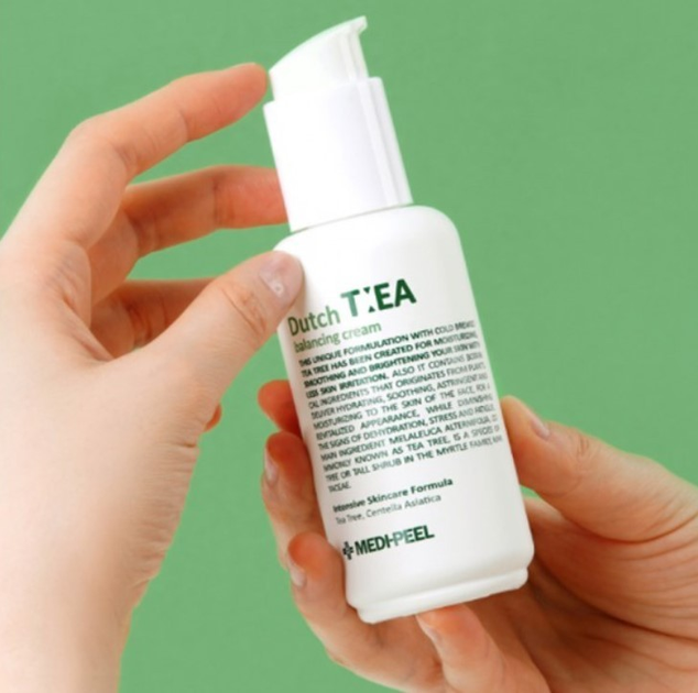Балансирующий крем на ламелярной эмульсии с чайным деревом Medi-Peel Dutch Tea Balancing Cream 70 мл 