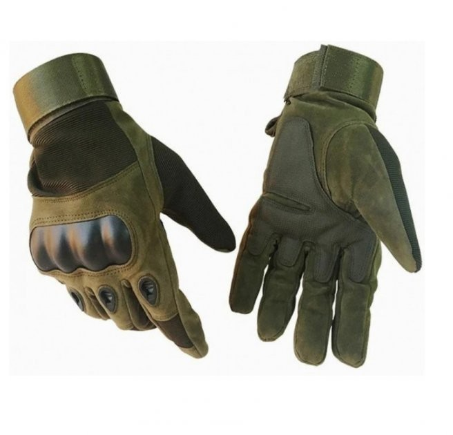 Тактические перчатки с усиленным протектором L - изображение 1