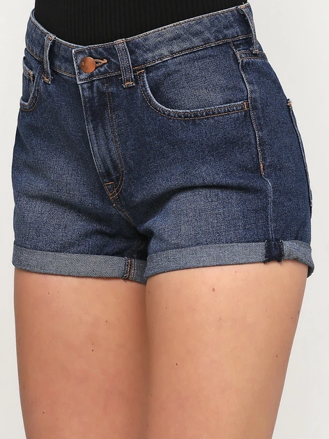 Шорты джинсовые женские H&M 0398089 34 Синие (KAY2000000753034) - изображение 4