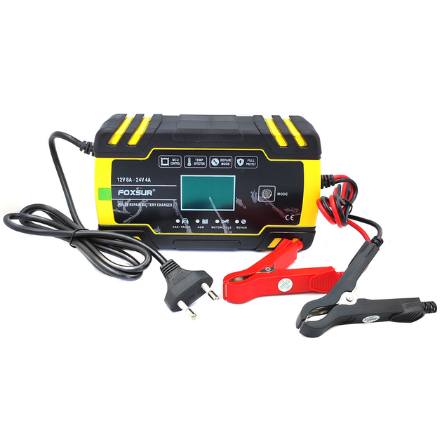 R̲O̲Z̲E̲T̲K̲A̲ | Зарядное устройство Foxsur Smart Battery Charger 12 ...