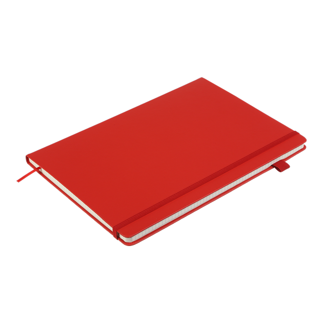 Книга записная Buromax Primo 190х250мм 96 листов в клетку обложка из искусственной кожи бордовый (BM.292161-13) - изображение 3