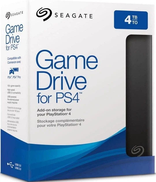 外付けハードディスク・ドライブ Seagate Game Drive 4TB (STGD4000400