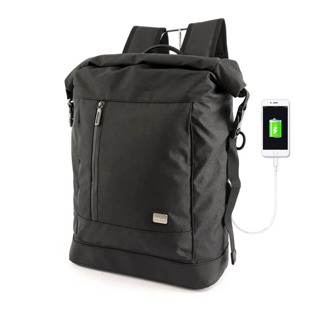 Рюкзак Mark Ryden Clever MR6875 BK для ноутбука 15,6" с USB 16 л Черный (MR6875-00-2234UA) - Фото 7 Рюкзак Mark Ryden Clever MR6875 BK для ноутбука 15,6" с USB 16 л Черный (MR6875-00-2234UA) - изображение 7