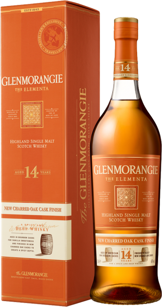 Виски односолодовый Glenmorangie Elementa 14 лет 1 л 43