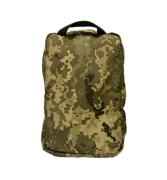 Сухарка, сумка для сухпайка, 20*32*7,MOLLE System, пиксель - изображение 1