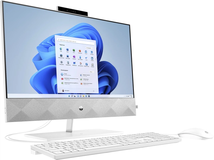 Моноблок HP Pavilion All-in-One - 24-k0220z (3UR08AA) Snowflake White - изображение 2