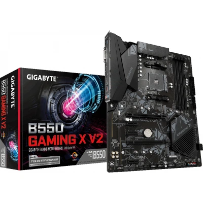 Материнская плата GIGABYTE B550 GAMING X V2 - Фото 1 Материнская плата GIGABYTE B550 GAMING X V2 - изображение 1