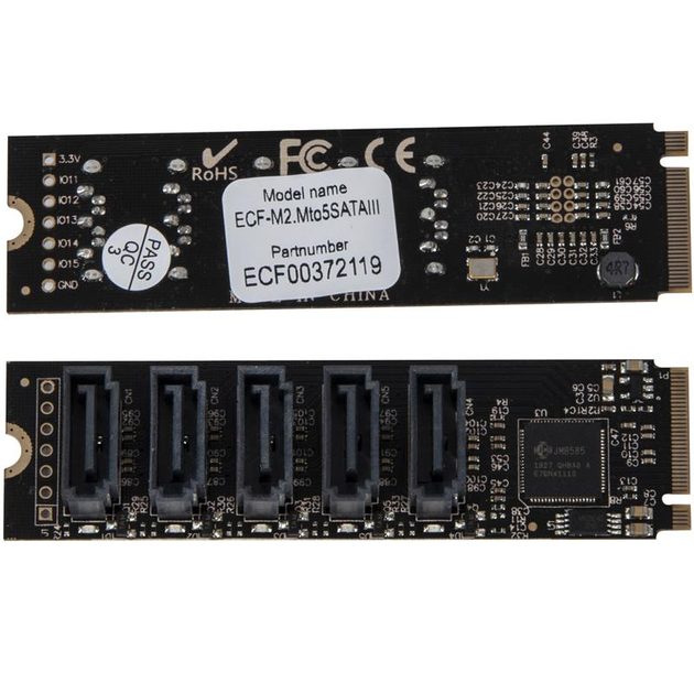 Контроллер Frime (ECF-M2.Mto5SATAIII) M2-5хSata III - изображение 1