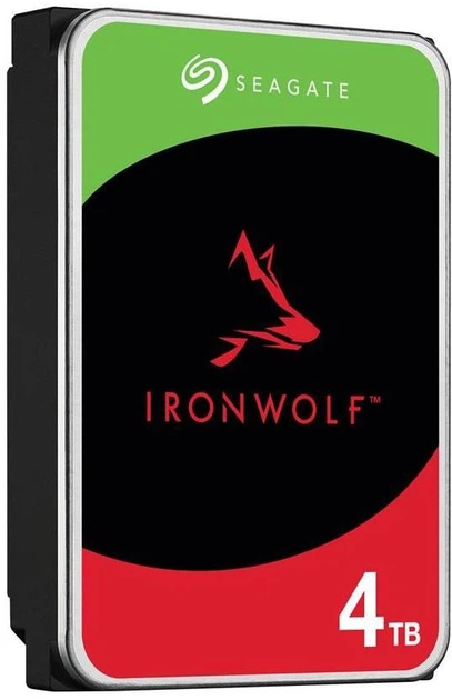 Dysk twardy Seagate IronWolf 4 TB 5400 obr./min 256 MB ST4000VN006 3,5 SATA III - obraz 2