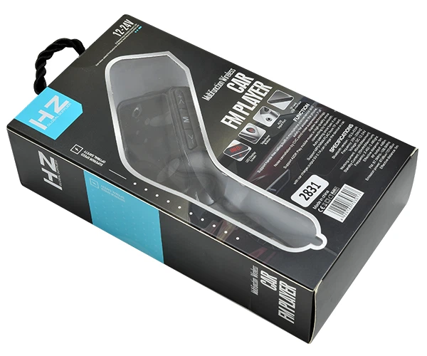 Автомобильный FM трансмиттер HZ H1BT модулятор Black - изображение 6