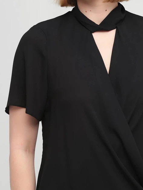 Літня блуза на запах Lipsy LPB050719-23 L (64537L) Чорний - зображення 4