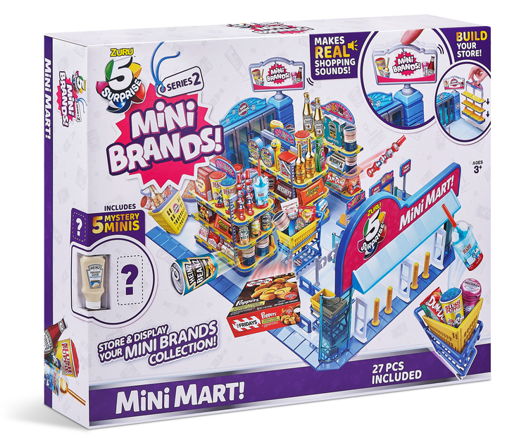 Ігровий набір Zuru Mini Brands Supermarket Супермаркет (6768618) - изображение 5