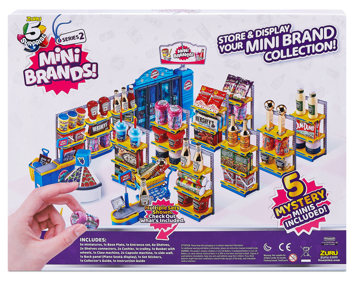 Ігровий набір Zuru Mini Brands Supermarket Супермаркет (6768618) - изображение 6