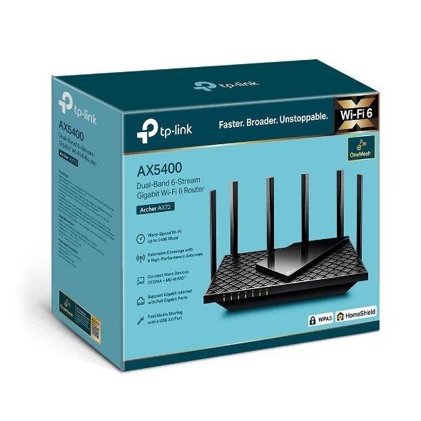 Маршрутизатор TP-LINK Archer AX72 - зображення 4