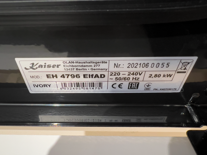 Духовой шкаф электрический Kaiser EH 4796 Elf Ad - изображение 2