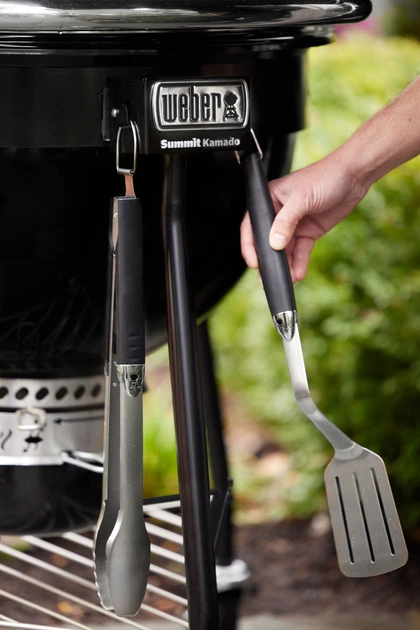 Вугільний гриль Weber Summit Kamado Е6 61 см Чорний (18201004) - Фото 8 Вугільний гриль Weber Summit Kamado Е6 61 см Чорний (18201004) - зображення 8