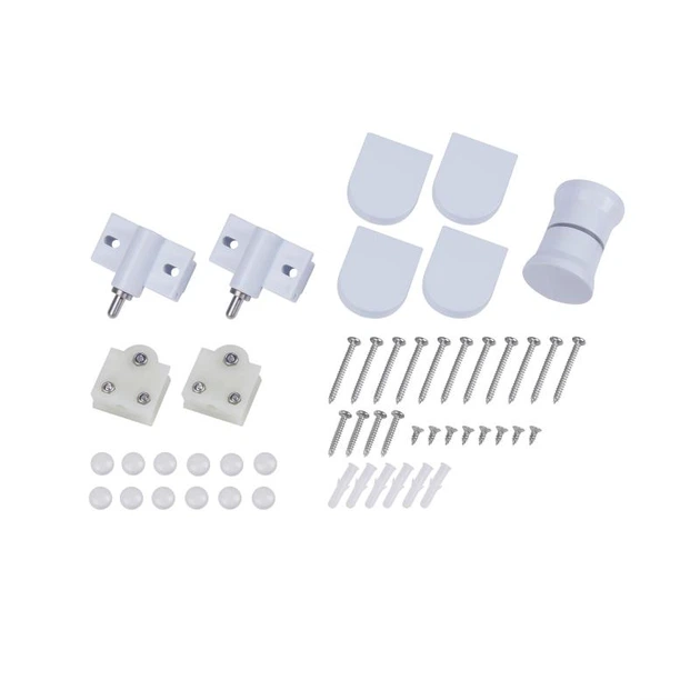 Душові двері в нішу Qtap Pisces WHI208-9.CP5 79-92х185 см, скло Pattern 5 мм - зображення 7
